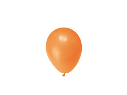Nafukovací balónek oranžový Ø25cm `M` 10 ks