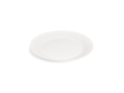 Papírový talíř (FSC Mix) bílý Ø18cm 10 ks