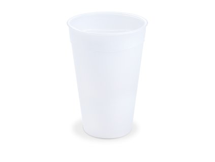 Kelímek (PP) opakovaně použitelný průhledný Ø90mm 0,4L 12 ks