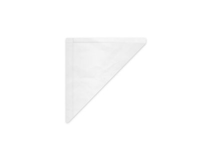 Papírový kornout bílý 17 x 17 cm `100g` vázaný 1000 ks