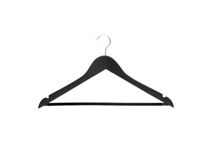 Ramínko na šaty z lotosového dřeva, černé