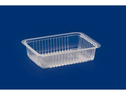 Plastová zatavovací miska 1D transparentní 192/135/45 Guillin 50ks
