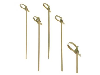 FINGERFOOD bambusový bodec KNOT Papstar 60mm 250ks