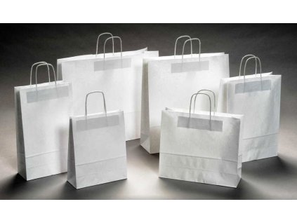 Papírová taška s krouceným úchytem 250/110/(v)320mm 1ks