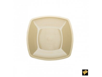 Talíř PP hranatý 230/230/18mm 25ks