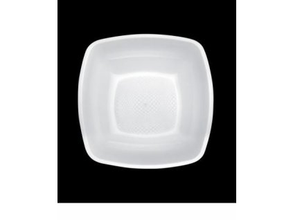 Talíř PP hranatý 180/180/40mm 25ks