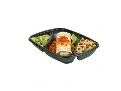 Menu miska 3D PP 975ml 280/200/40mm 50ks