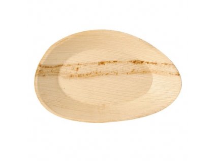 plates palm leaf pure oval 26 cm x 17 cm x 2 5 cm 85511 b 0
