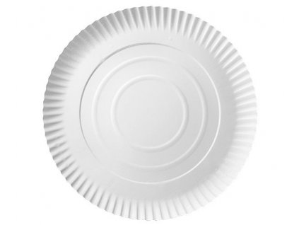 Papírový talíř kulatý  Ø260mm 100ks