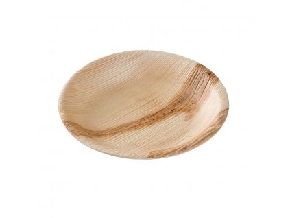 Talíř z palmových listů kulatý BioNatic Ø180mm 25ks