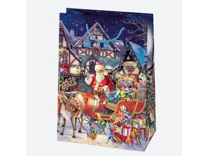 Dárkové tašky T9 vánoční 290/400mm 10ks