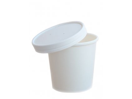 Polévková miska papírová 770ml Ø117mm 25ks