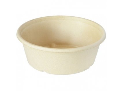 Miska na salát z cukrové třtiny 1200ml Ø194mm 40ks