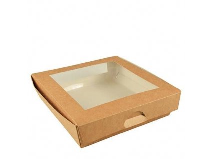 pudelko brazowe salatkowe 1500ml kw