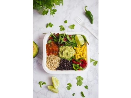 seria 4 pojemnik z trzciny cukr 650ml 1