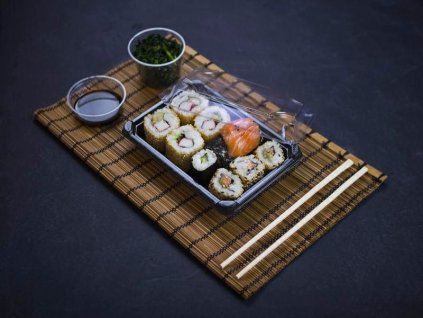 sushi set 2 18 2x13 8x4cm z pokrywka