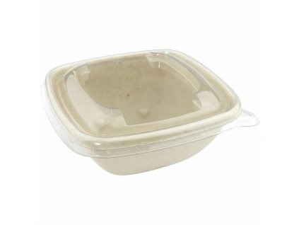 Víčko hranaté PET Abena 132/132/54mm 50ks