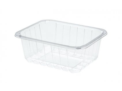 Plastová zatavovací miska 1D transparentní 205/160/80 460ks