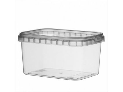 Miska hranatá PP s víčkem 425ml 120/88/69mm 368ks