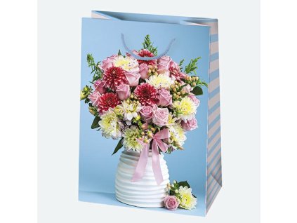 Dárkové tašky T5 KVĚTINY 230/320mm 10ks