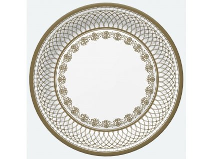 Papírový talíř kulatý s potiskem Ø220mm 8ks