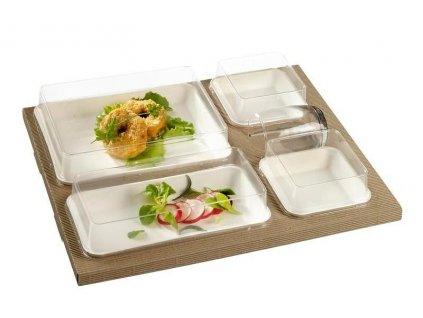 lunch set kanopee 4 biale tacki