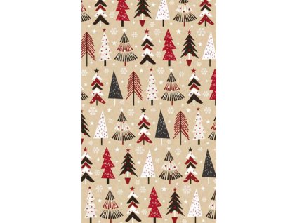 Balící papír vánoční 70/200mm 1ks