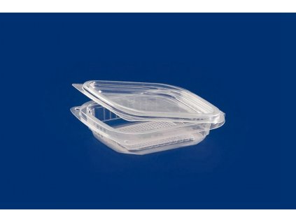 Miska s integrovaným víčkem PP 125ml 127/104/25mm 50ks