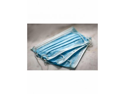 Ochranná rouška 3-vrstvá s gumičkou 100ks