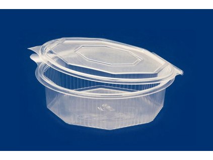 Miska s integrovaným víčkem PP polygonální 1500ml 25ks