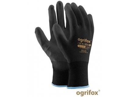 Pracovní nylonové rukavice máčené vel. 9 12ks