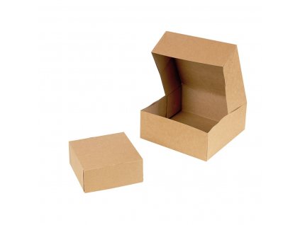Papírový box s víčkem FirstPack 180/180/180mm 50ks