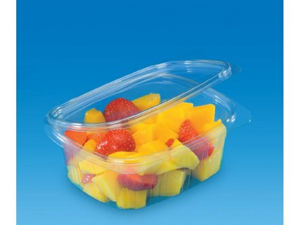 Miska OPS s víčkem hranatá 250ml 135/103/38mm 800ks