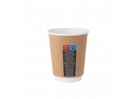 Kelímek PAP/PE 2vr. Ø90mm 300ml 20ks