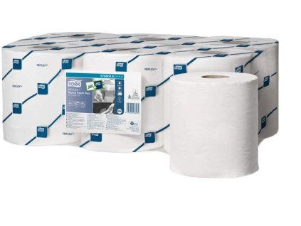 TORK 473472 – Reflex MIDI, papírové utěrky Plus M4, bílá, 2 vrst., 150 m, 6 rolí