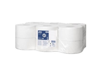 TORK 110163 – Mini Jumbo toaletní papír T2 – 1vr., 12 x 240m - Karton