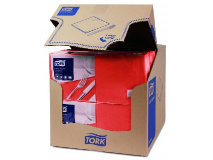 TORK 477216 – Ubrousek terakota, 2 vr. – oběd, 10 x 200 ks - Karton