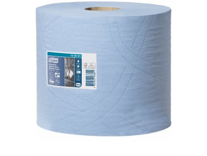 TORK 130081 – Heavy Duty – průmyslová papírová utěrka W1/W2, malá role, 3vr., 350x2útr.