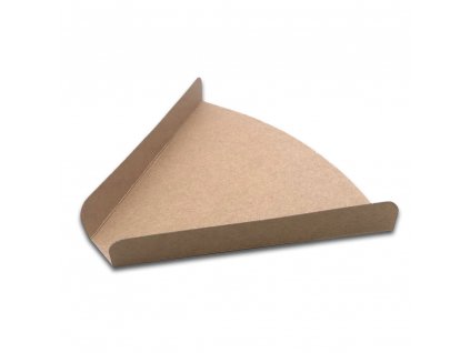 Pizza tácek kraft s tukovou bariérou 23x17 cm
