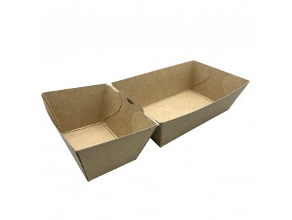 Miska kónická double KRAFT s tukovou bariérou 370+130 ml 100ks