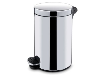 Kulatý pedálový koš s vložkou, objem 30L 1ks