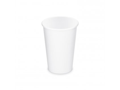 Kelímek papírový Ø80mm 330ml ML bílý 50ks