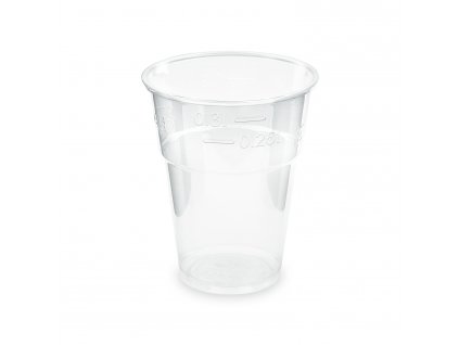 Kelímek PLA BIO čirý Ø85mm 0,3L 10ks