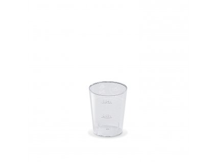 Kelímek krystal PS 2/4cl Ø43mm 50ks