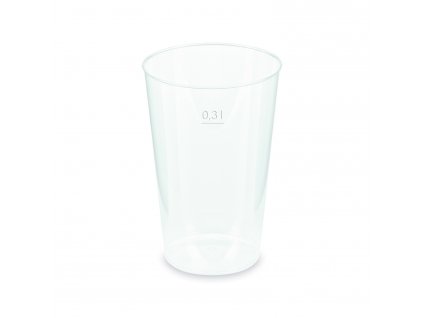 Kelímek vratný PP extra-silný Ø80mm 0,3L 15ks