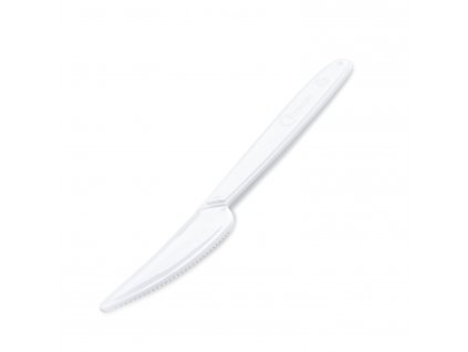 Nůž PP vratný bílý 18,5cm 50ks