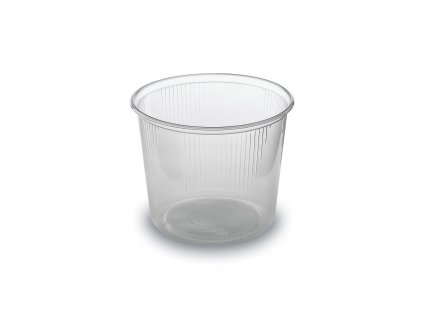 Miska PP kulatá průhledná Ø101mm 400ml 100ks