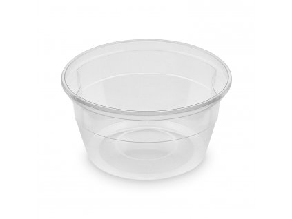 Miska PP průhledná Ø127mm 500ml 50ks