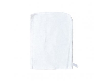 Čistící rukavice na boty - bílá bavlněná