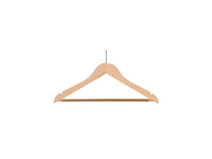 Ramínko dřevěné lomené s trnem proti odcizení 50ks